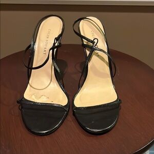 Colin Stuart Black High Heel Strappy Sandals
